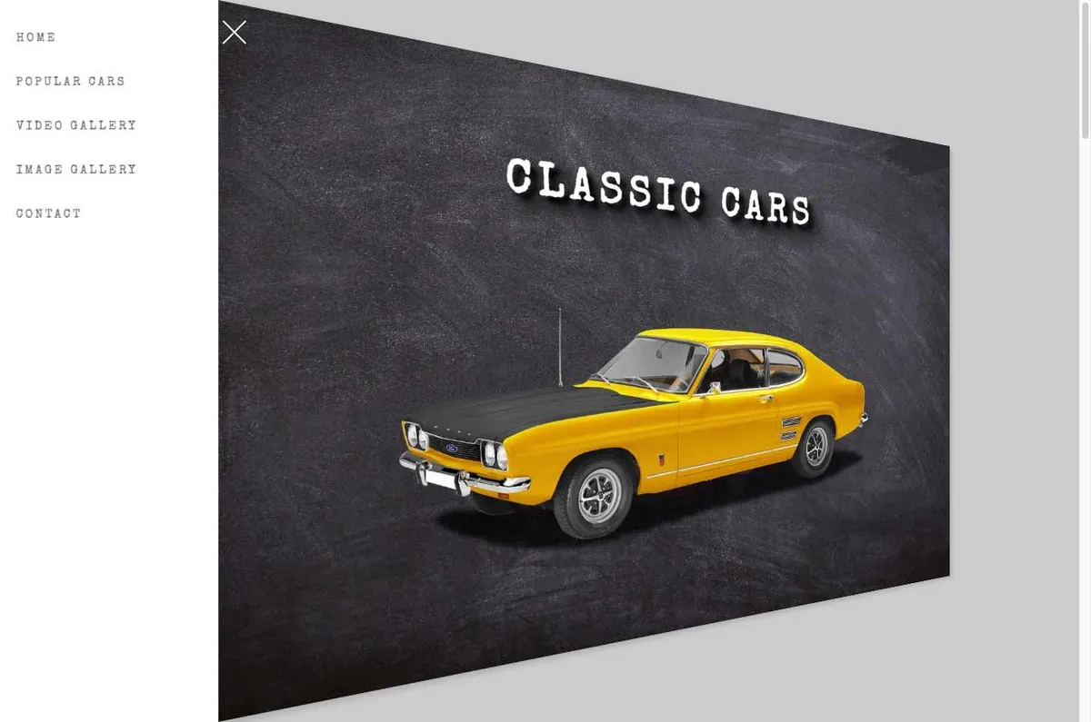 Car Company Template