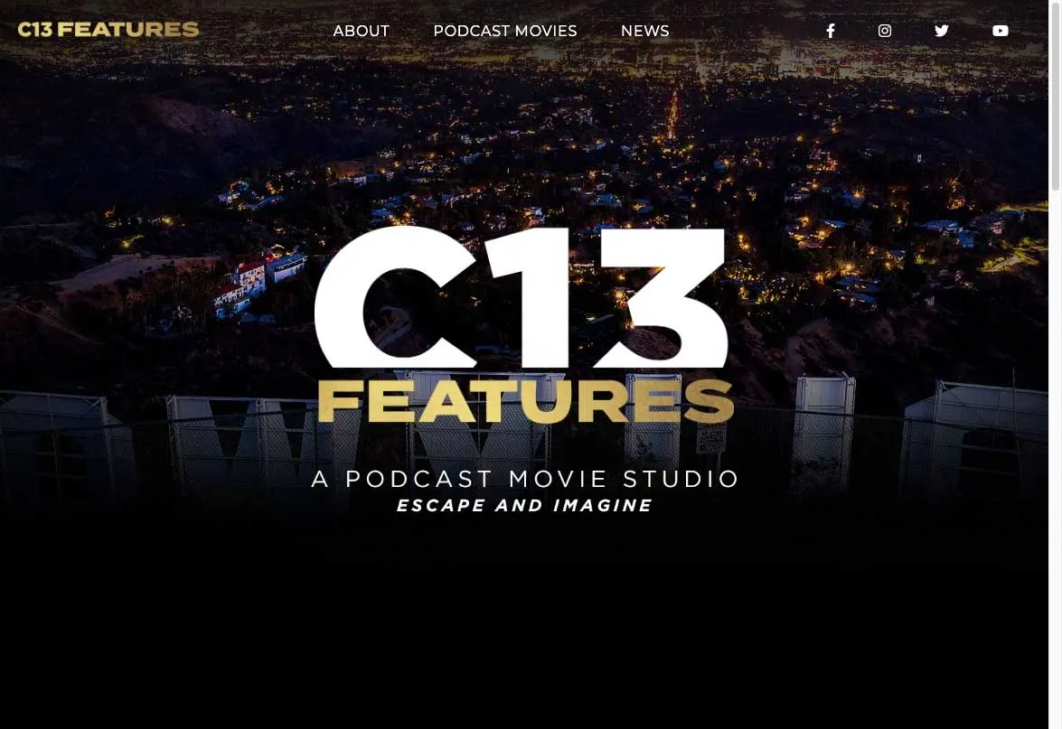 C13Features A Podcast Movie Studio