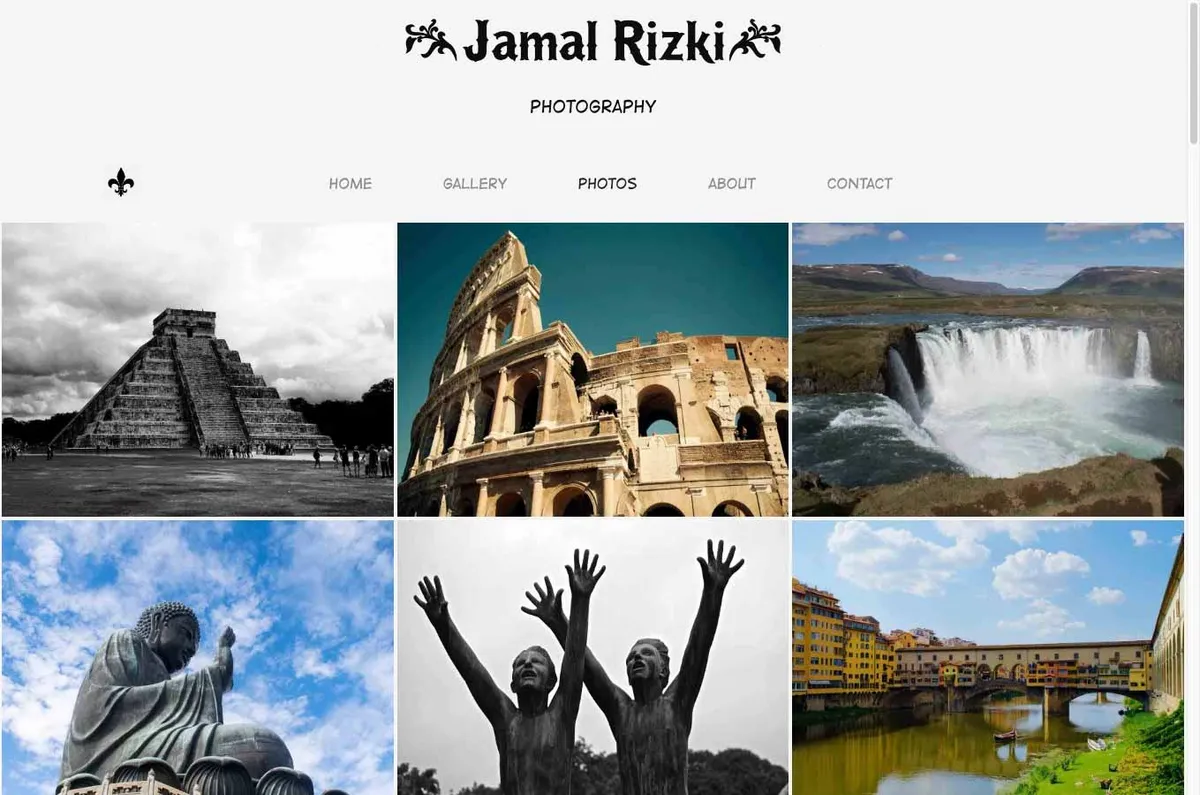 Photography Website